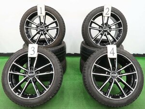 4本 MAK BREMEN FF 17インチ 7.5J+52.5 112 スタッドレス NANKANG 225/45R17 メルセデス ベンツ Aクラス W176 Bクラス W246 CLAクラス C117