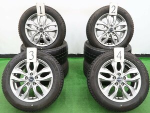 4本 社外 15インチ 6J +43 5H スタッドレス ブリヂストン ブリザック VRX3 2021年 185/60R15 トヨタ シエンタ 170系 ファンベース クエロ G