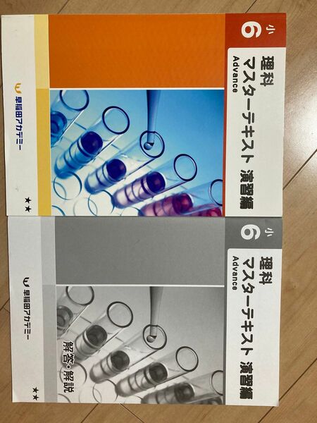 早稲田アカデミー　小6理科　マスターテキスト　演習編　アドバンス