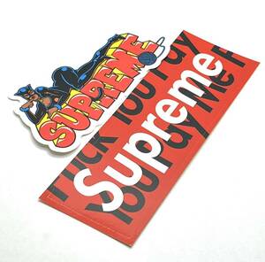 Supreme Sticker シュプリームステッカー２枚【100円スタート】②