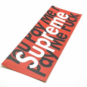  Supreme Box Logo Sticker シュプリームステッカー 1枚 【1円スタート】②