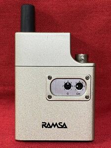【保証付】パナソニック RAMSA ラムサ B帯 ワイヤレスマイクロホン WX-TB830 USED 美品 評価100% ! 本人確認済!!