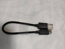 SONY純正 USB A to type Cケーブル 20㎝[ソニー 0.2m ウォークマン typeC]_画像2