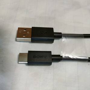 SONY純正 USB A to type Cケーブル 20㎝[ソニー 0.2m ウォークマン typeC]の画像3