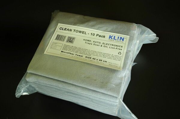 KLIN / CLEAN TOWEL 40cm X 40cm 10枚入り グレー