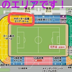 ベガルタ仙台 VS ジェフユナイテッド千葉 サポーター応援エリア チケット１枚 QRチケット 送料無料 チケット ◆売り切り最終処分価格◆の画像2