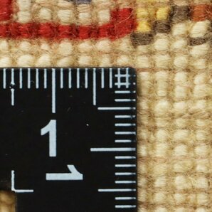魁◆高級厳選品 トルコ絨毯 カイセリ 手織り コットン100% 295×99㎝ 出来栄え最上手傑作品 希少ランナー型ロング絨毯！の画像10