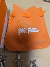 正規品 Folli Follie フォリフォリ クロスチェーンネックレス アクセサリー ネックレス ギャランティ付き 十字架 レディース ファッション_画像6