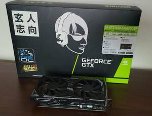 玄人志向 GF-GTX1650-E4GB/OC/DF