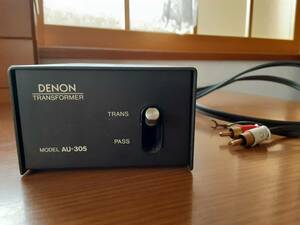 DENON AU-305 MC昇圧トランス　送料無料！