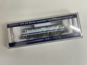 ［6785］TOMIX 2114 JR EF650形電気機関車 （112号機・ユーロライナー色 ）　Nゲージ 鉄道模型