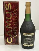 ［6683］CAMUS NAPOLEON COGNAC カミュ ナポレオン コニャック グランマルキ 未開栓　40% 700ml_画像2