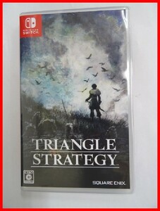 2404★A-1472★任天堂 switch スイッチソフト トライアングルストラテジー ケース・ソフトのみ 中古品