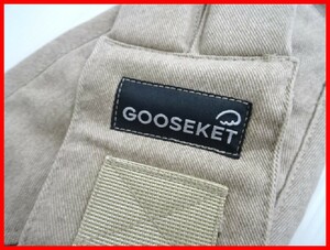  2024★SA-1517★GOOSEKET グスケット 抱っこ紐 スリング ベージュ 本体のみ 中古品