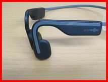 2404★SM-1231★②AFTER SHOKZ アフターショックス OpenMove AS660 骨伝導 ワイヤレスイヤフォン スレートグレー 中古品_画像8