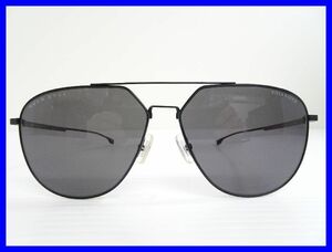 2404★F-1896★HUGO BOSS ヒューゴ ボス 0994/F/S サングラス POLARIZED ブラック チタン　中古