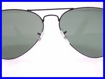 2404★F-1898★Ray-Ban レイバン RB3025 サングラス AVIATOR LARGE W3235 イタリア製　中古_画像10