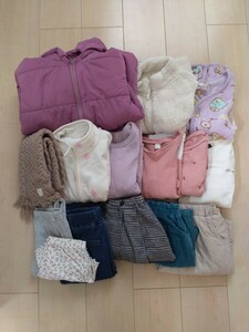 子供服セット　130　プティマイン　アプレレクール　ユニクロ