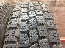 ★☆2本バリ山スパイクタイヤ!! 155/70R13 ハンコック ZOVAC HPW401 引取可 S52☆★_画像3