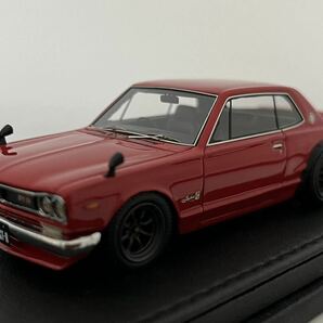 1/43 イグニッションモデル ignition model IG0245 日産 スカイライン 2000 GT-R KPGC10 レッドの画像2