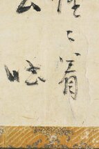 【真作】B2877 大心義統「應諾」紙本 肉筆 臨済宗大徳寺273世 表具アレ_画像10