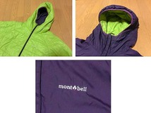 ■mont-bell モンベル リバーシブル レディース 中綿 ジャケット サイズL 中古_画像8