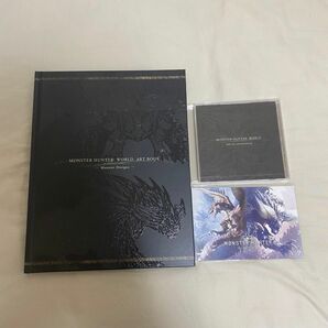 モンスターハンターワールドコレクターズエディション サンドトラックCD アートブック 挿絵