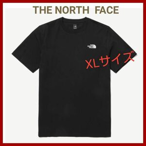 【新品タグ付き】ザ ノースフェイス　コットン　ベーシック　半袖Tシャツ　黒　ブラック　メンズXLサイズ　韓国正規品　