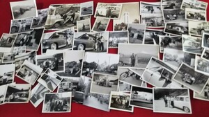 旧車資料、各種旧車登場スナップ写真約55枚、昭和レトロ