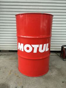 MOTUL 200リットル　空ドラム缶 