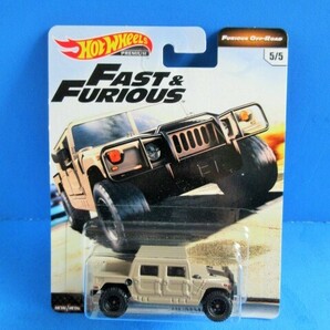 HW PREMIER FAST & FURIOUS FURIOUS OFF-ROAD HUMMER H1の画像1