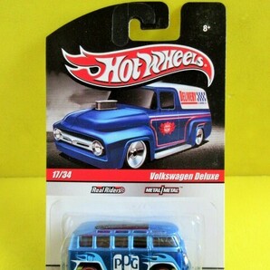 HOT WHEELS DELIVERY VOLKSWAGEN DELUXE （青）の画像1