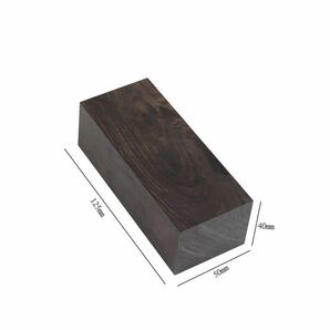 ブロック 材木 黒檀 エボニー 銘木 DIY ハンドメイド 素材 木材 端材 の画像1