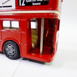 m1395 motormax モーターマックス ロンドンバス 2階建てバス The Hamleys Group Ltd London W1F 7PA No,61051 ミニカー の画像7