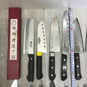 415 包丁 料理包丁 三徳包丁 穴あき包丁 万能包丁 ハニー 800 smart SVK 6000 MAO T-COOK 等 30点 まとめ売りの画像2