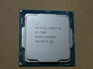 [条件付き返品可・送料込み][9]INTEL CORE i5-7500 3.40GHZ（1個）