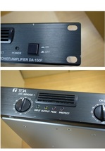 [音出し確認済み・電源コード：無し・端子カバー欠品]TOA デジタルパワーアンプ DA-150F_画像3
