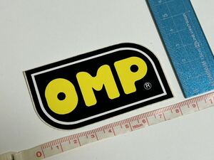 正規品 OMP ステッカー 当時物 旧車 ハコスカ Z ケンメリ レーシングスーツ F1 非売品 シューマッハ アイルトンセナ WRC ラリー 同梱OK