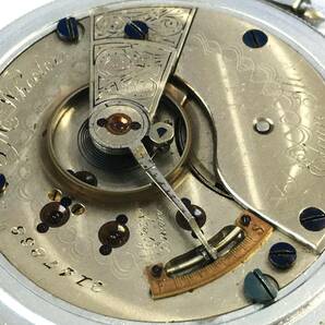 1887年製◆ELGIN G.M.Wheeler 大型18S 15石 Gr,44 エルジン大型懐中時計◆の画像4