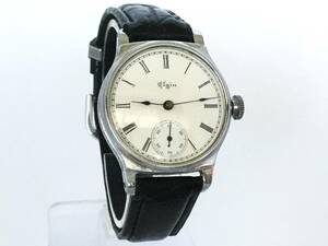 1898年製◆ELGIN 0S 7石 Gr.109 腕時計仕様 エルジン懐中時計◆