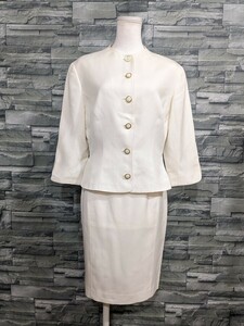 49AV. junko shimada Junko Shimada skirt suit setup jacket tight skirt lady's size 9