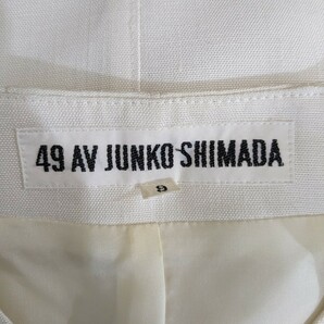 49AV. junko shimada ジュンコシマダ スカートスーツ セットアップ ジャケット タイトスカート レディース サイズ9の画像5