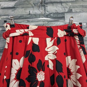 ★送料無料★MaxMara マックスマーラ スカート ロングスカート 花柄 レディース サイズ9の画像5