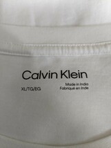 ★送料無料★Calvin Klein　カルバンクライン　半袖　Ｔシャツ　トップス　白　メンズ　サイズXL_画像5