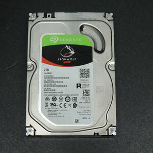 【検品済み】SEAGATE 2TB HDD ST2000VN004 (使用19896時間) 管理:オ-84