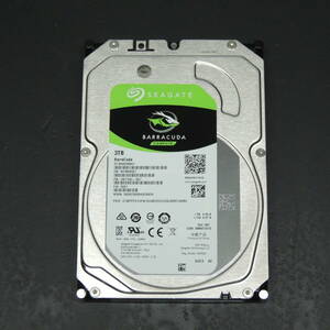 【検品済み/使用446時間】SEAGATE 3TB HDD ST3000DM007 管理:キ-46