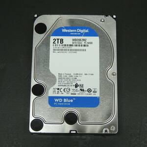 【検品済み】WD 2TB HDD WD20EZRZ (使用7103時間) 管理:キ-94