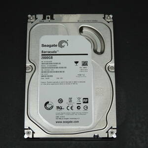 【検品済み】Seagate 2TB HDD ST2000DM001 (使用6269時間) 管理:ケ-12