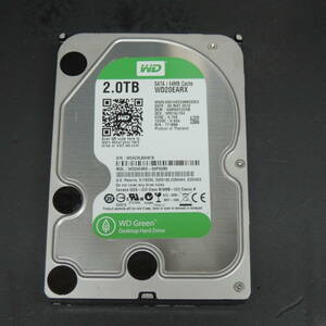 【検品済み】WD 2TB HDD WD20EARX (使用8921時間) 管理:コ-03