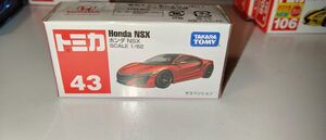 美品　2018年製造　ホンダ NSX TAKARA TOMYロゴ ベトナム製 新品シュリンクトミカ ミニカー未開封